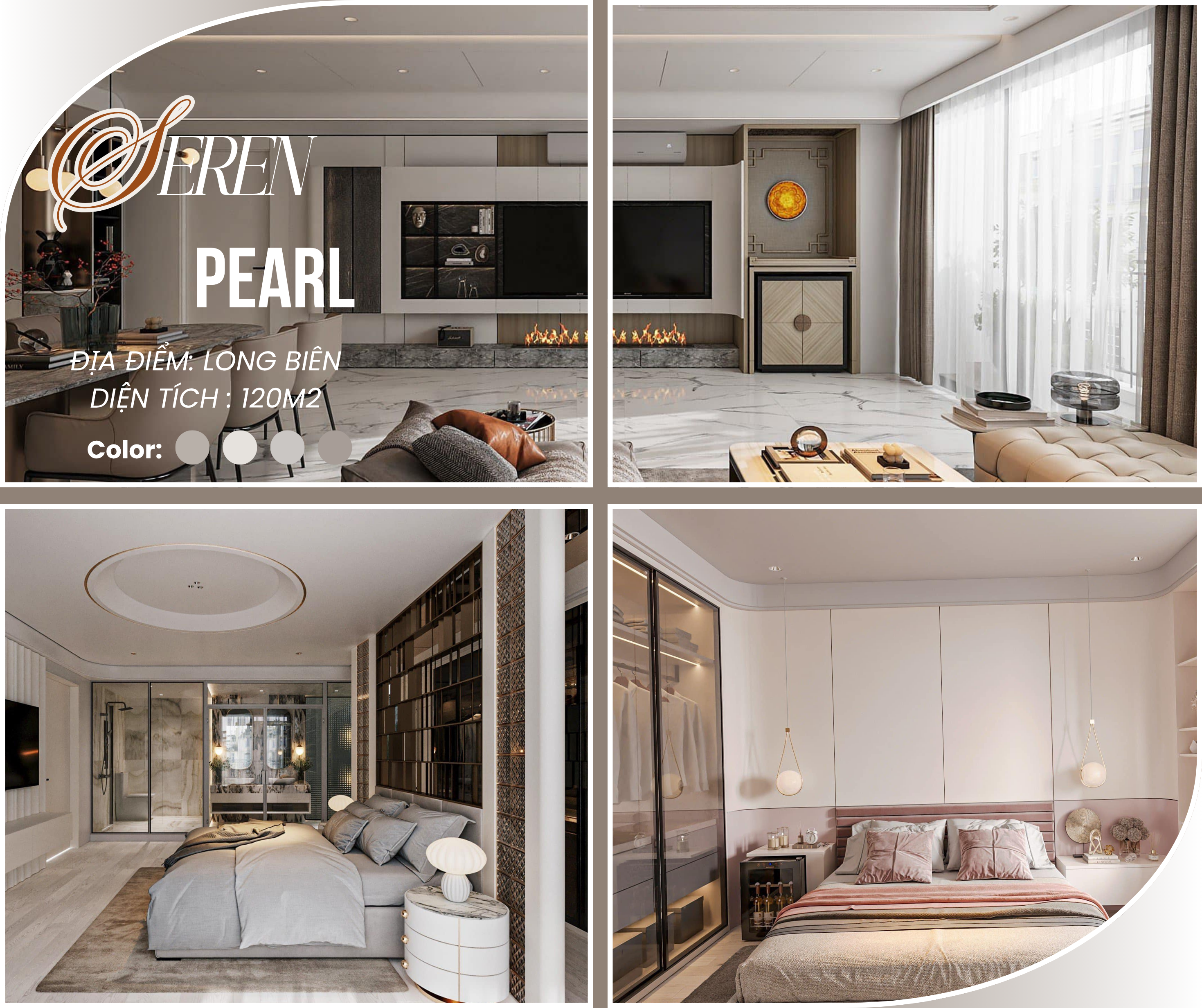 Nội Thất Chung Cư 180M2 BERIVER JARDIN 1 3