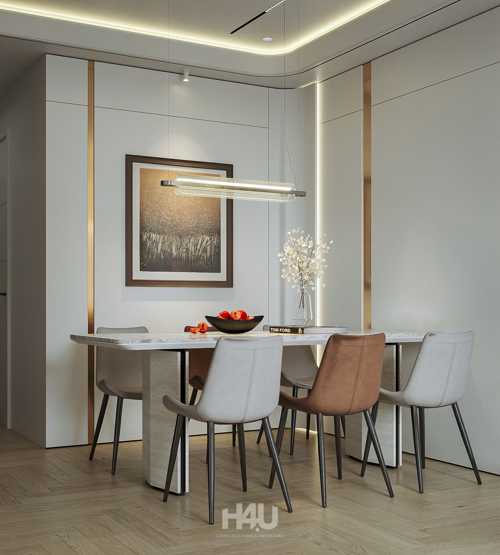 Thiết Kế Nội Thất Hiện Đại Căn Hộ 101m2 10 06 1