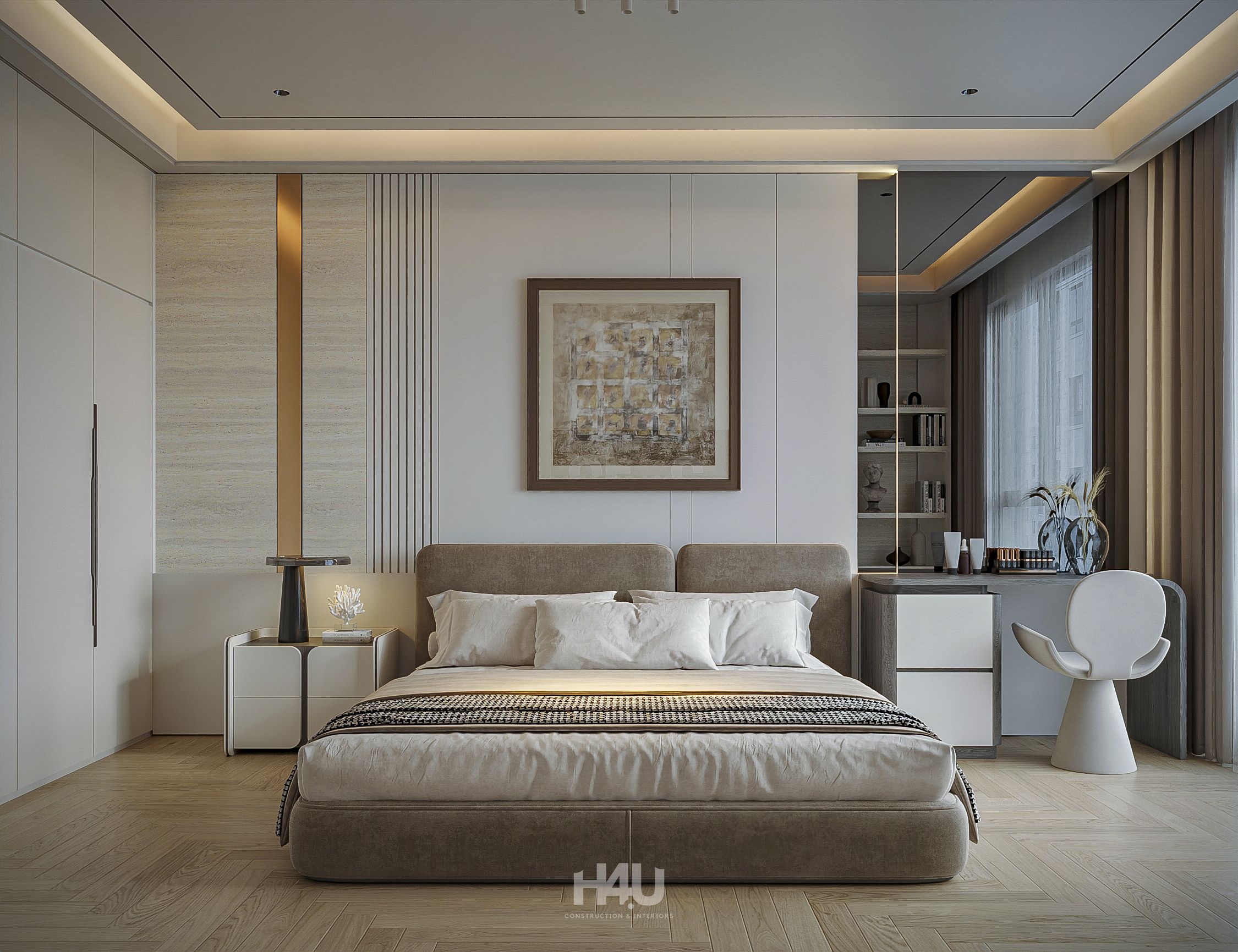 Thiết Kế Nội Thất Hiện Đại Căn Hộ 101m2 14 10 2