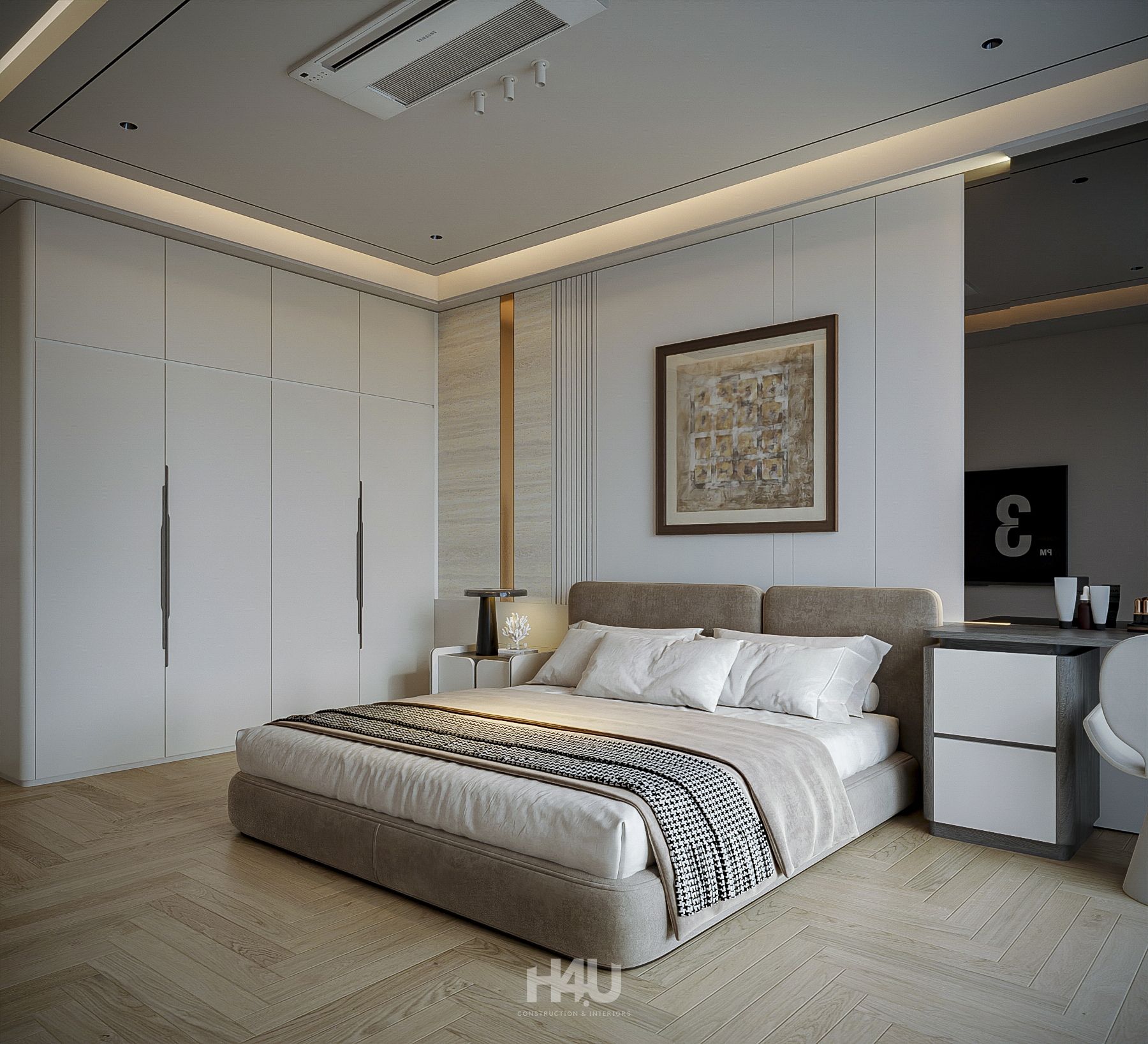 Thiết Kế Nội Thất Hiện Đại Căn Hộ 101m2 12 11 1