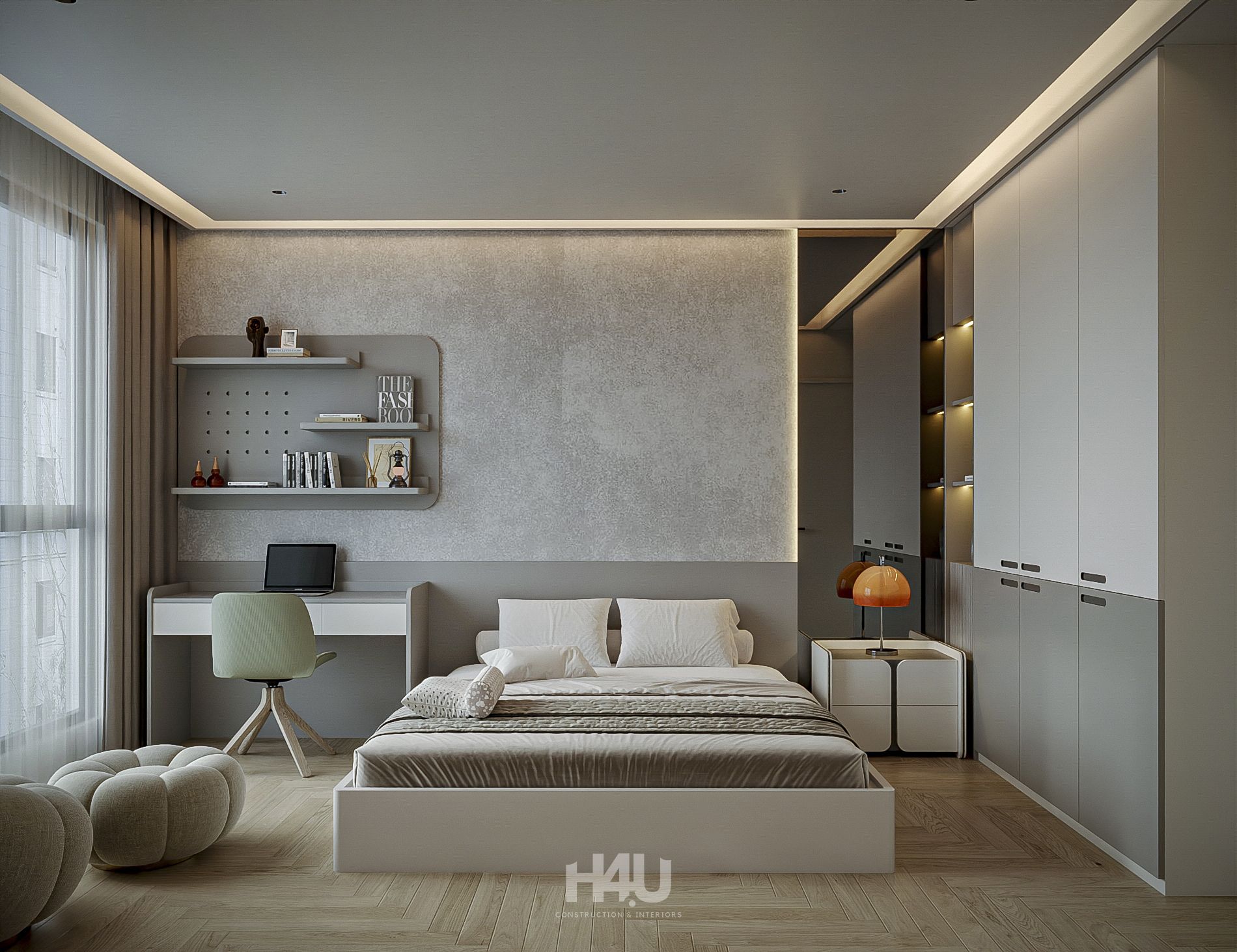 Thiết Kế Nội Thất Hiện Đại Căn Hộ 101m2 15 13 2