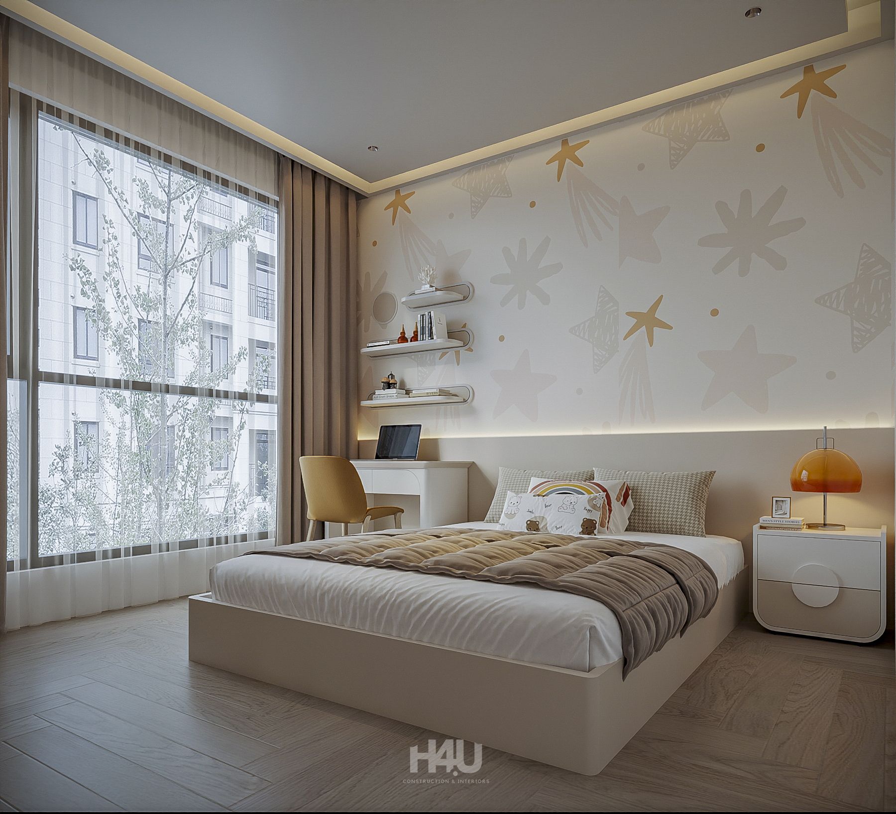 Hoàn Thiện Nội Thất Hiện Đại Căn Hộ 96m2 16 22 1